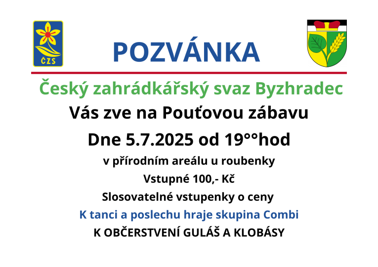 pozvánka